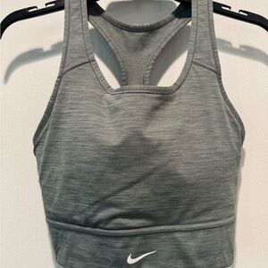 Nike Dri-Fit XL Gray Sports Bra